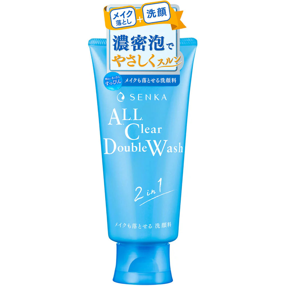 Shiseido Senka 2 in 1 Makeup Remover Facial Cleanser A 120g