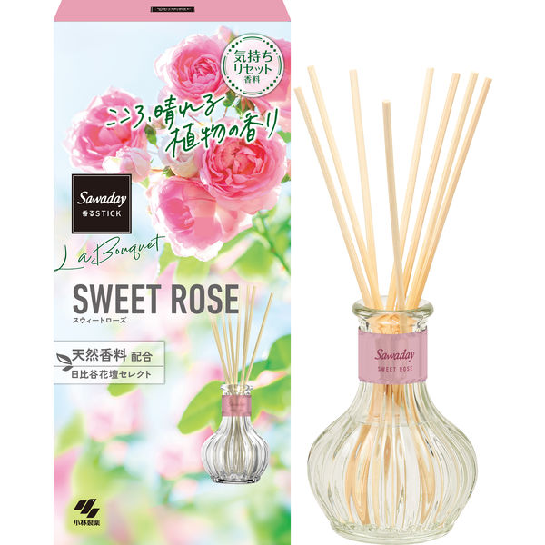 Sawaday La Bouquet Fragrance Stick, Sweet Rose, 70ml