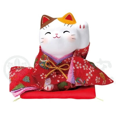 Yakushigama Lucky Cat
(left hand raised, large)#7554