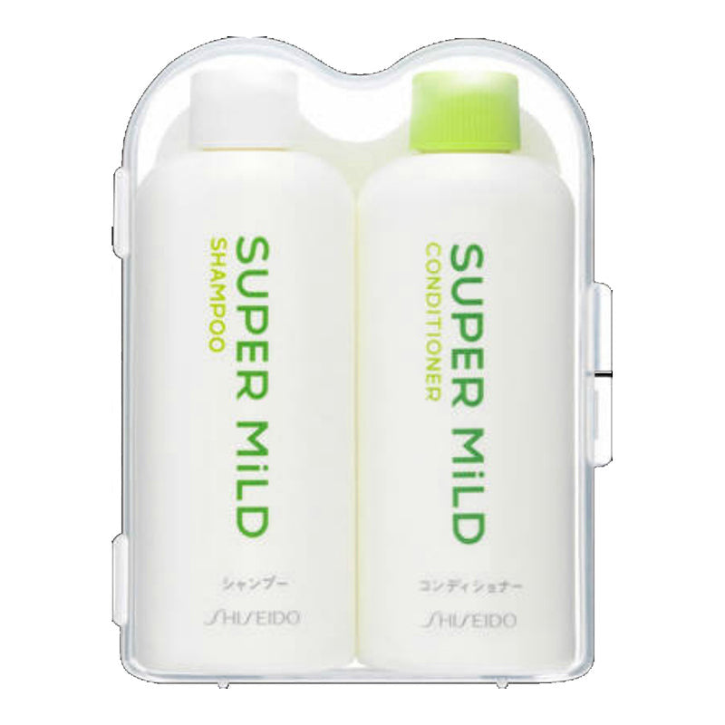 Shiseido Super Mild Plant Refreshing Shampoo Conditioner Travel Set 50ml✖️