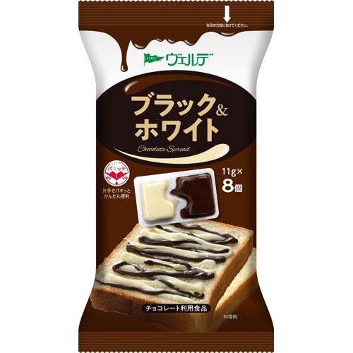 Verde Cocoa-flavored chocolate sauce and milk-flavored white chocolate sauce,11g*8