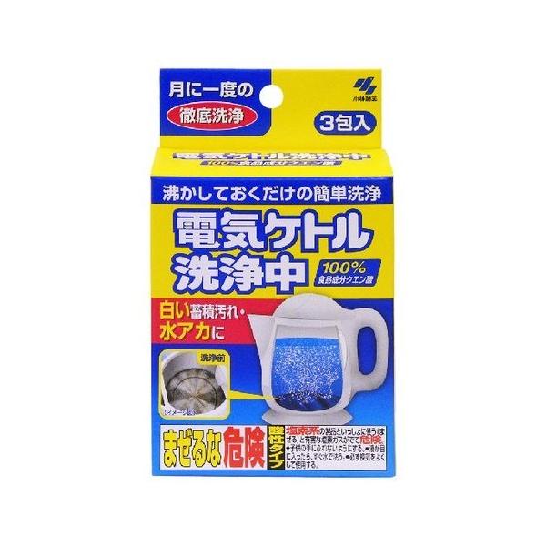 Kobayashi Pharmaceutical Electric Kettle Cleaner 3 Packs