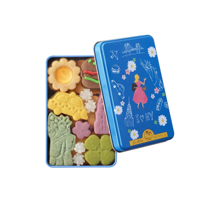 Sable MICHELLE Voyage Sable New York 16-piece cookie tin