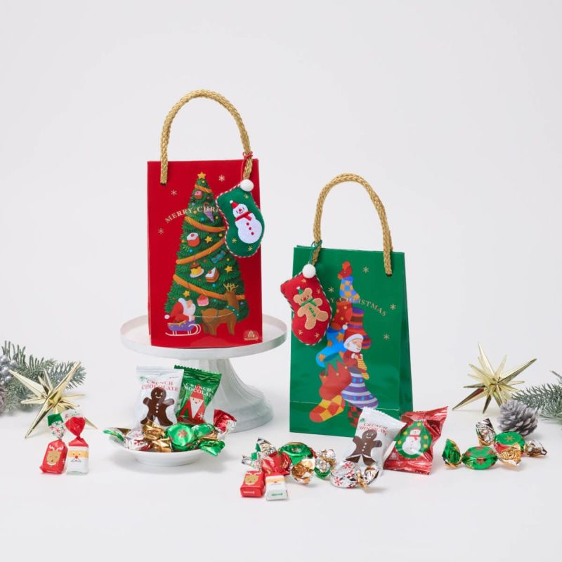 Morozoff Christmas Chocolate Book Gift Box (Green) 74g x 18 pieces