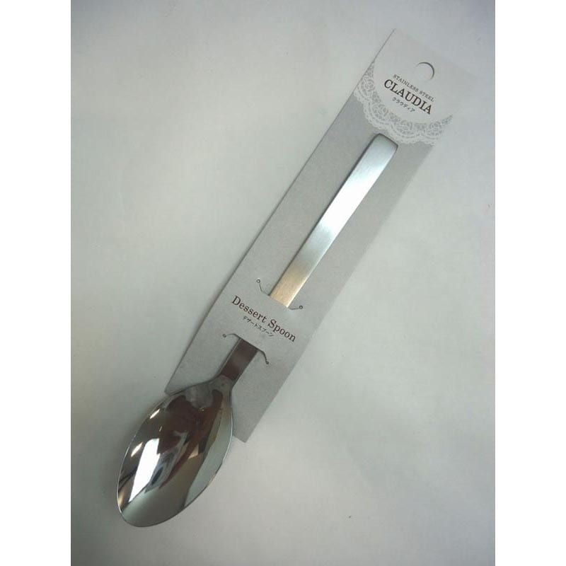 Claudia stainless steel dessert spoon made in Japan