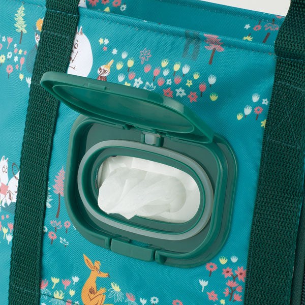 Skater Lunch Bag With Wet Wipes Bag （Moomin）