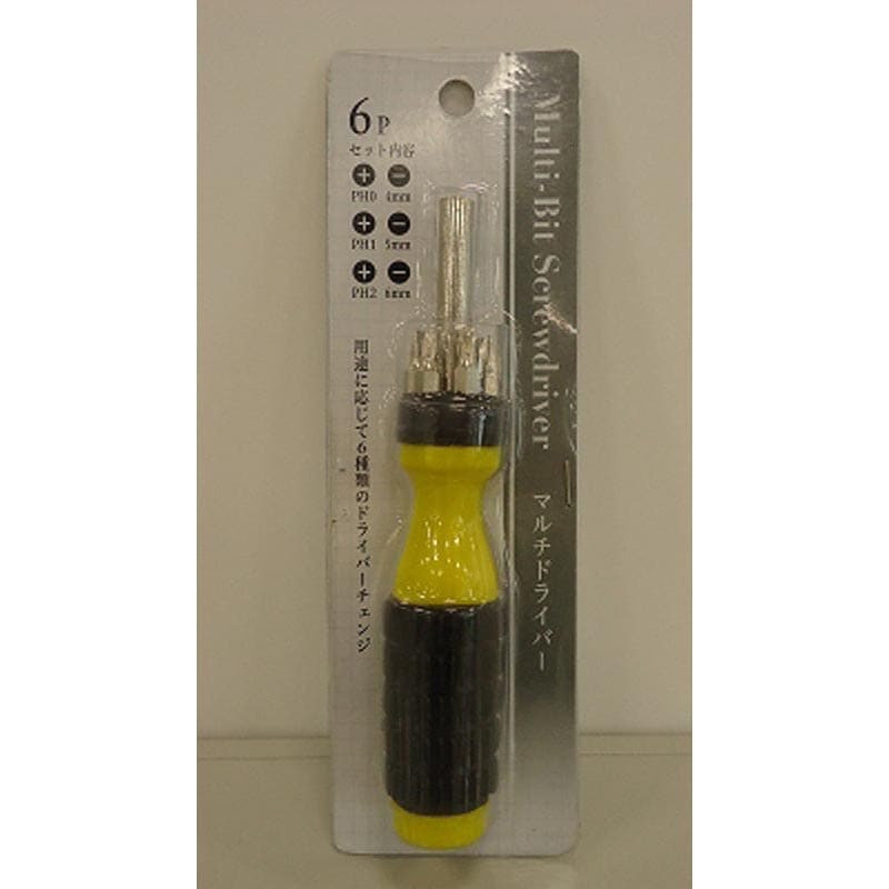 Echo Metal 6-in-1 multi-bit screwdriver set