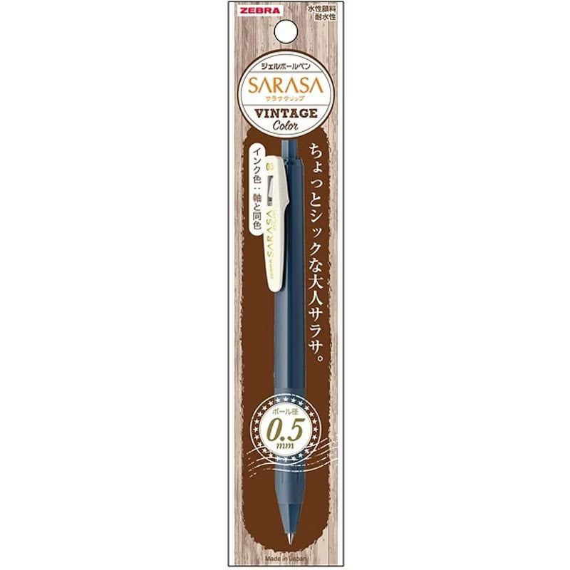 Zebra Sarasa Clip 0.5 – Blue-Gray Yui mart
