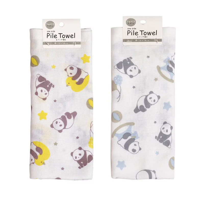 Single-Sided Pile Face Towel — Panda Yui mart