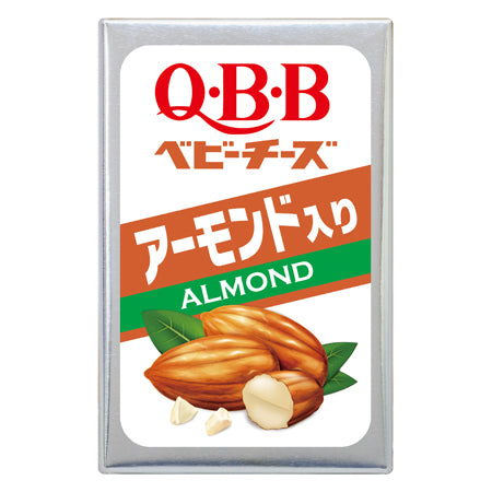 QBB Almond Baby Cheese individually wrapped piece