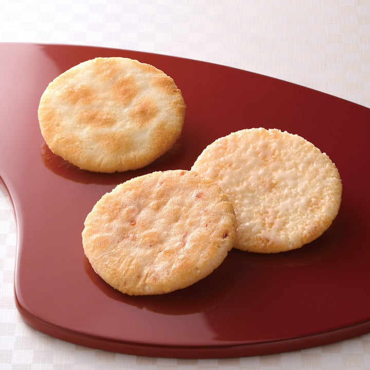 Ogura Sanso Teika no Tsuki shrimp rice crackers product view 3