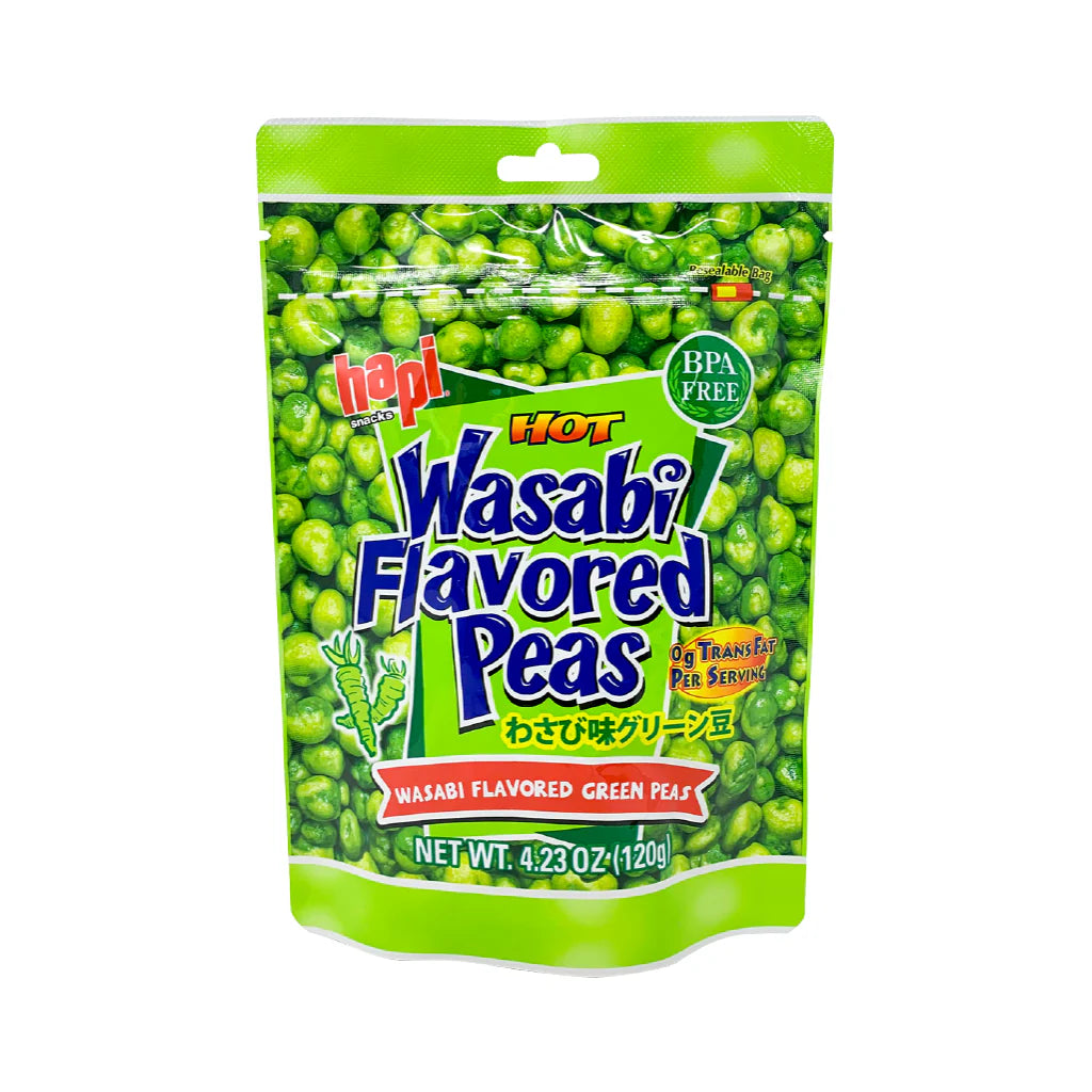 Hapi Guisantes verdes recubiertos de wasabi 120g