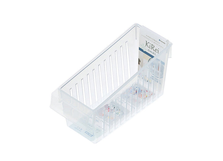Inomata Kirei small clear refrigerator storage bin