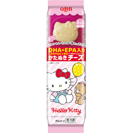 QBB Hello Kitty Cut-Out Cheese DHA plus EPA 30g package