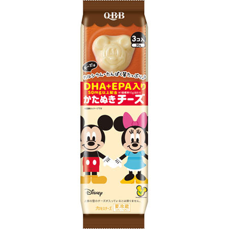 QBB Mickey and Friends Cut-Out Cheese DHA plus EPA 30g package