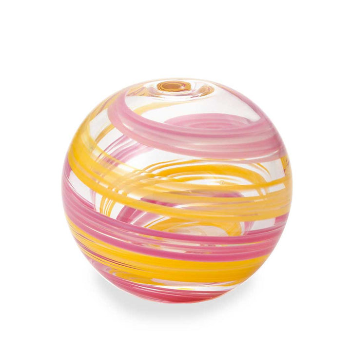 Japan Tsugaru VIDRO Japan's Four Seasons Handmade Glass Single Vase -Sakura Yui mart