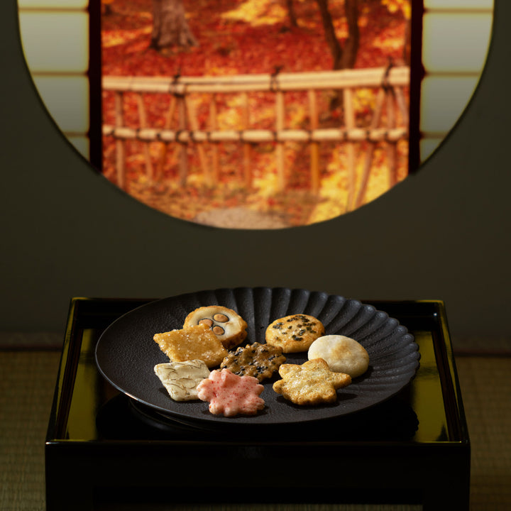 Ogurasansou Ogura Sanshun assorted arare senbei rice cracker packs