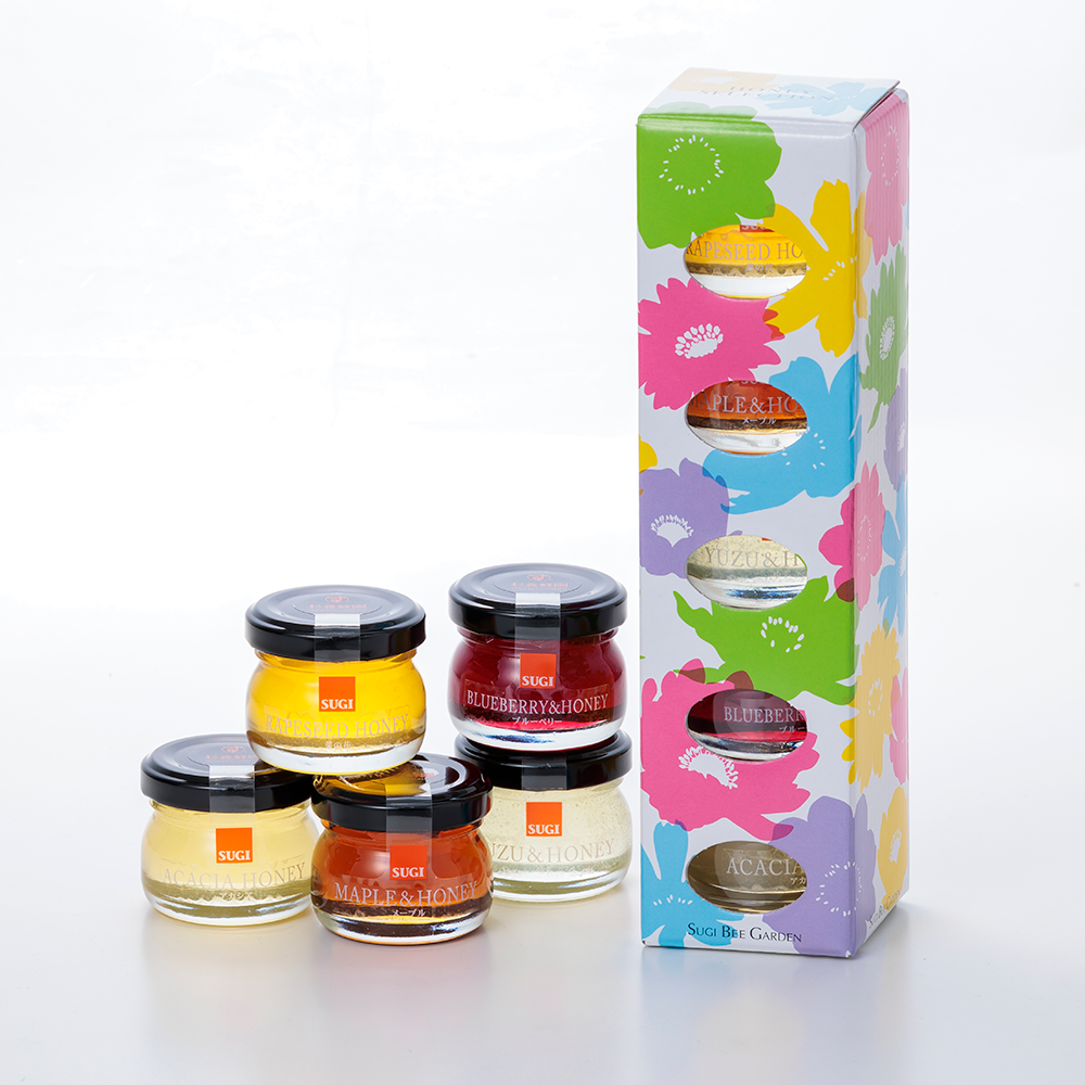 Sugi fruit syrup and honey bottled gift box