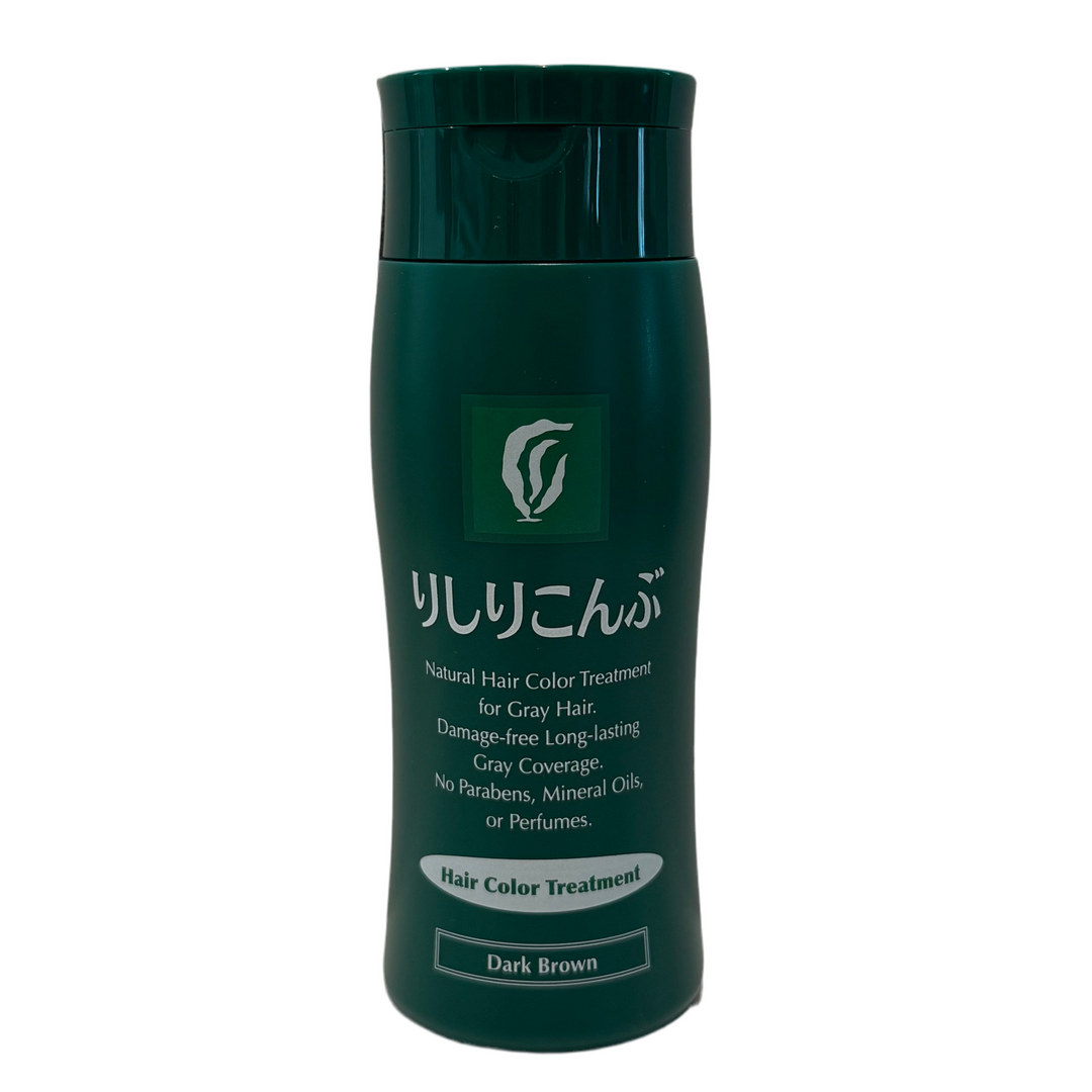 Rishiri Kombu Natural Hair Color Treatment - Dark Brown 200g Umeko Zakka