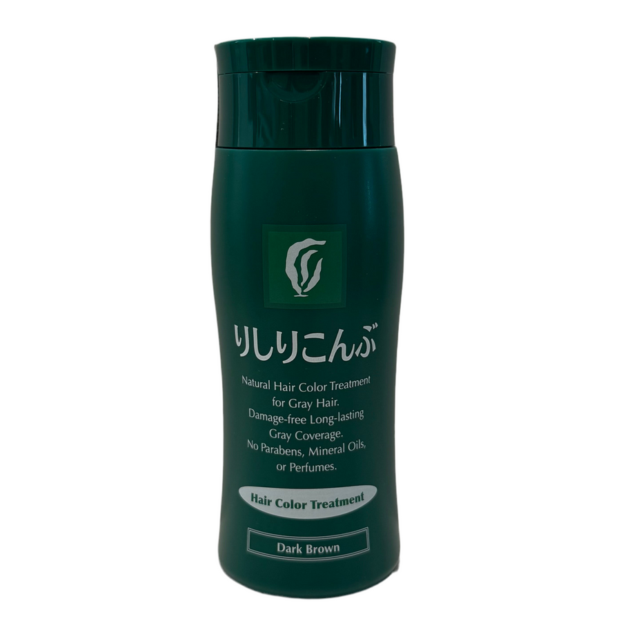Rishiri Kombu Natural Hair Color Treatment - Dark Brown 200g Umeko Zakka