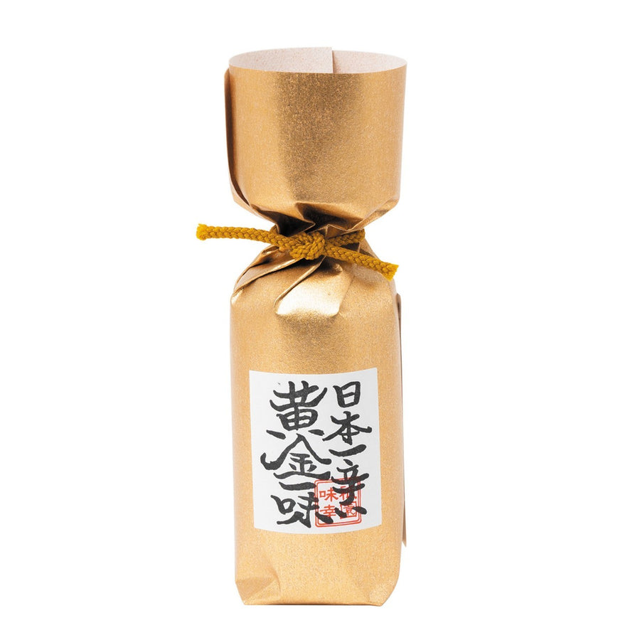 Gion Miyuki Nihon Ichi Karai Ogon Ichimi Golden Chili Pepper 13g bottle made in Japan
