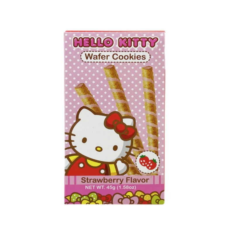 Hello Kitty Strawberry Flavor Egg Roll – 50g