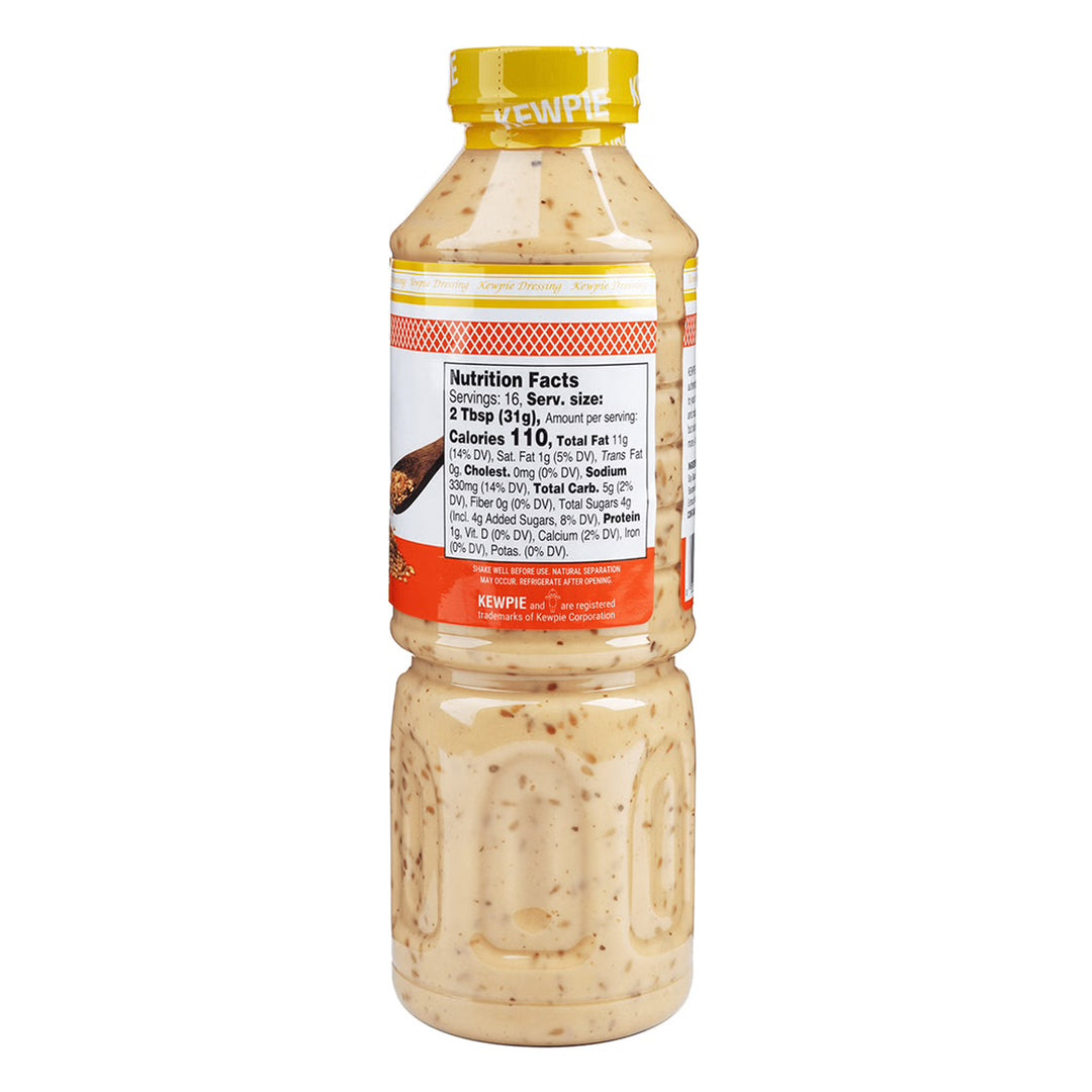 Kewpie Deep-Roasted Sesame Dressing 16.91 oz Yui mart