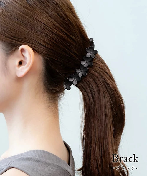 JUNO Flower-shaped banana clip, not easy to fall off Yui mart