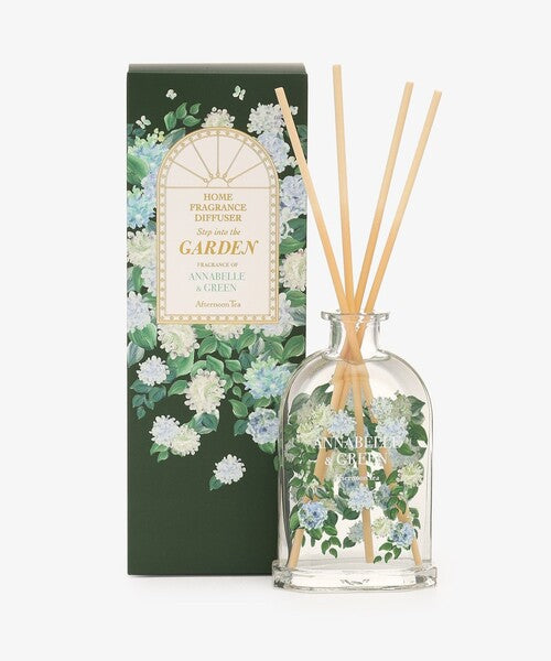 Afternoon Tea LIVING Garden Diffuser Annabelle and Green 120mL with box and reeds