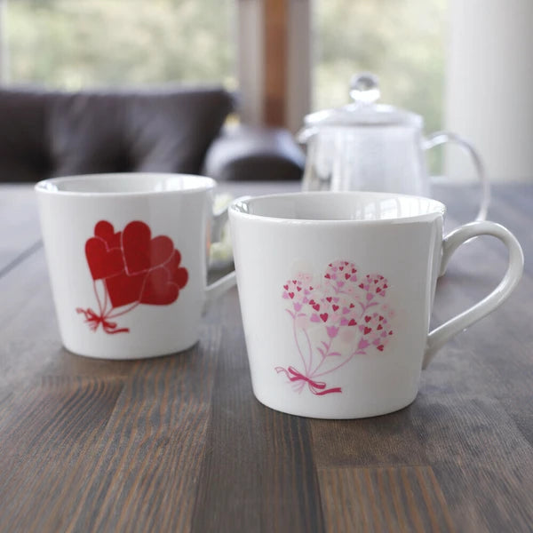 Heartwarming Flower-Shaped Mug [Color-Changing with Temperature, Mino Ware, Made in Japan]