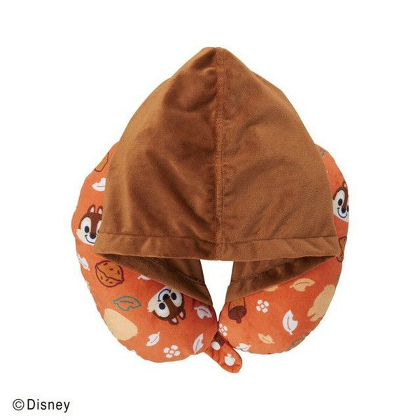 Disney Japan Travel Cartoon Shape Neck Pillow with Hat