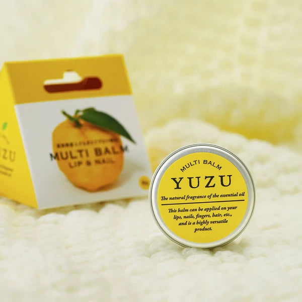 Kochi Prefecture Yuzu Multipurpose Lip Balm (for lips and nails), 8g Yui mart