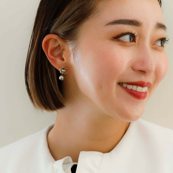 JewCas Rose Earrings [JC4299]