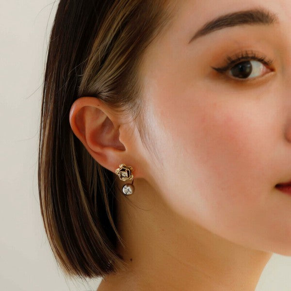 JewCas Rose Earrings [JC4299]