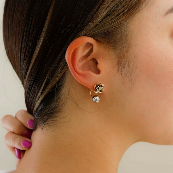 JewCas Rose Earrings [JC4299]