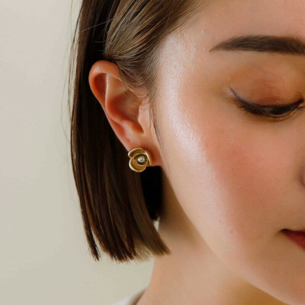 JewCas Rose Earrings [JC4300]