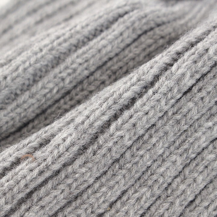Champion Kids pom-pom ear-flap knit beanie product detail 10