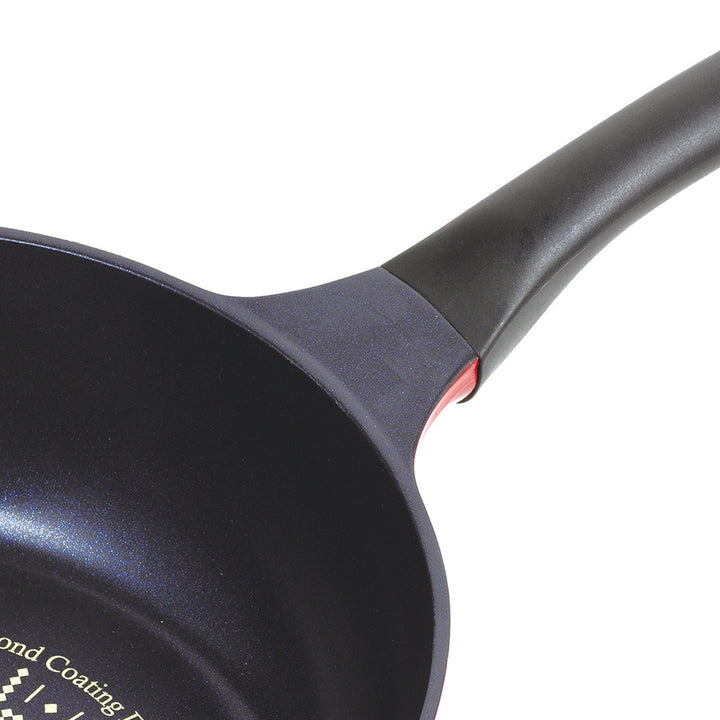 Pearl Metal Karufuka Extra-Deep Diamond-Coated Frying Pan 28cm HB-4717 Pearl Metal