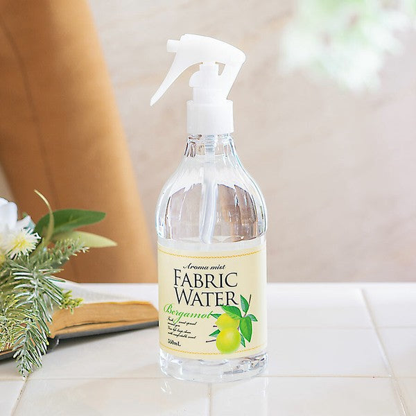 Bergamot fabric water spray bottle front product image