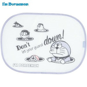 Skater Sanrio Adhesive Car Sunshade, Electrostatic Installation,UPF50+(Doraemon)