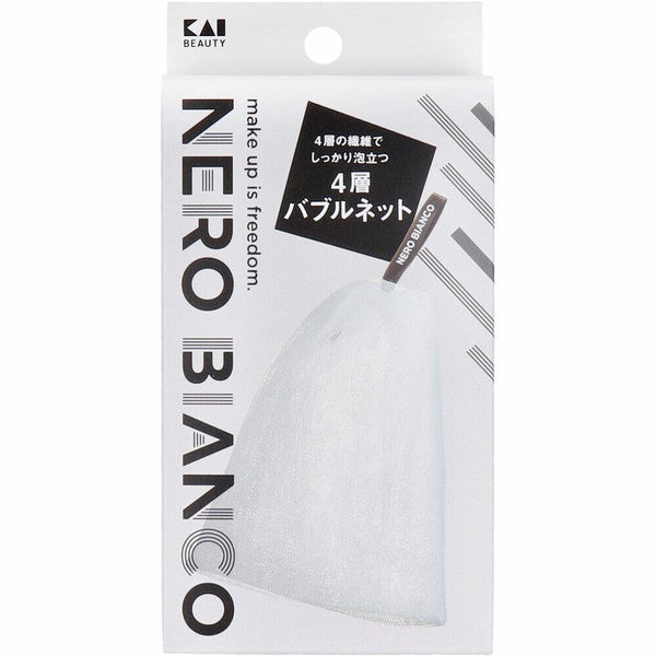 Kai Nero Bianco four-layer facial cleansing foaming net