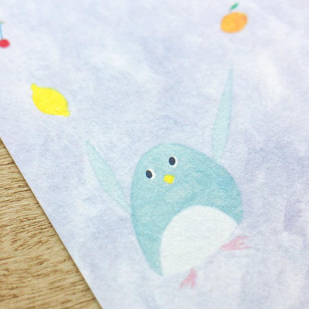 Cozyca Products Subikiawa NORANINJIN Mino Washi Mini Writing Pad Cozyca Products