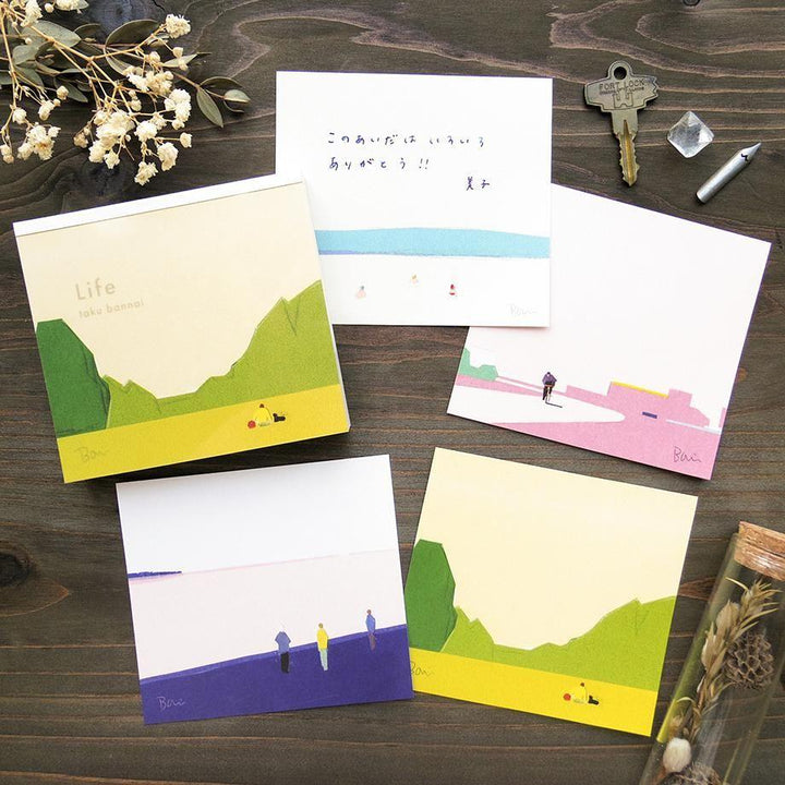 Cozyca Taku Bannai Memo Pad-Life Yui mart