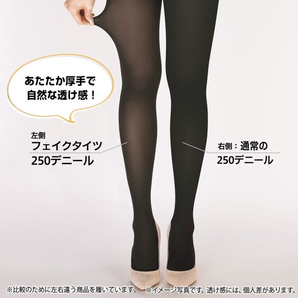 【Pre-Order】ATSUGI Sheer-Look Warm Tights – 250 Denier ATSUGI