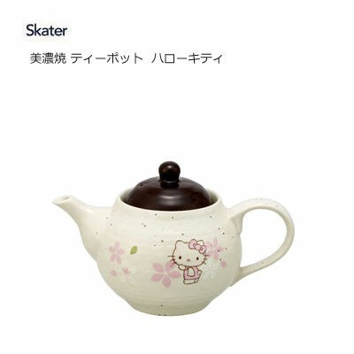 Hello Kitty Sakura ceramic teapot by Skater product image