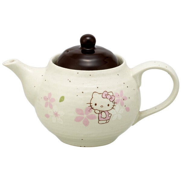 Skater Hello Kitty Sakura Mino Ware Teapot 550ml made in Japan