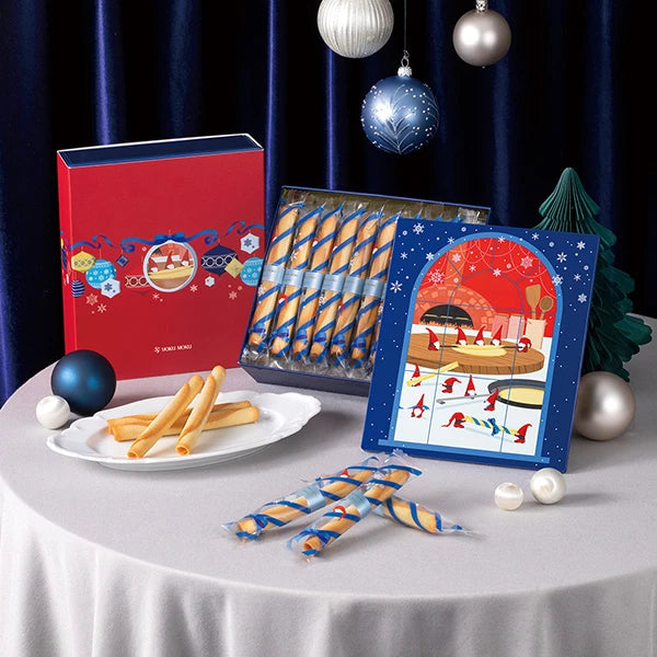Yoku Muku Christmas Limited Edition Egg Roll Gift Box (20 pieces)