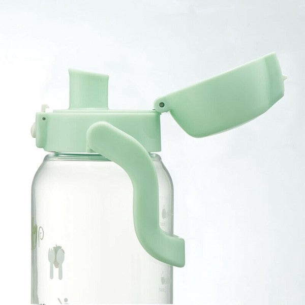 Skater Timing Design Transparent Direct Drinking Plastic Water Cup Large Capacity 1000ml （Miffy）