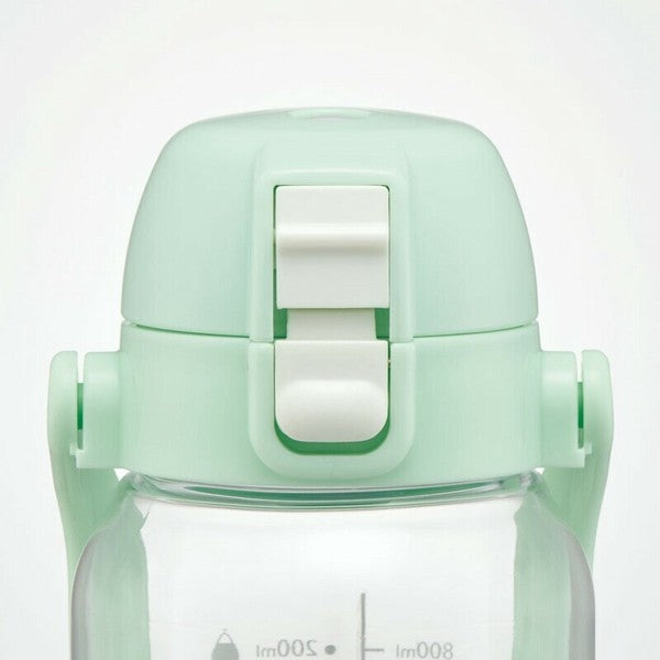 Skater Timing Design Transparent Direct Drinking Plastic Water Cup Large Capacity 1000ml （Miffy）