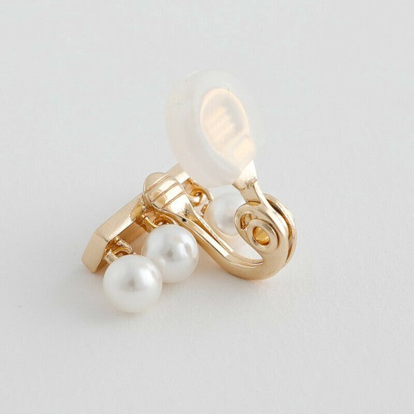 JewCas Nuance pearl 24SS Air Fit Earrings [JC4606]